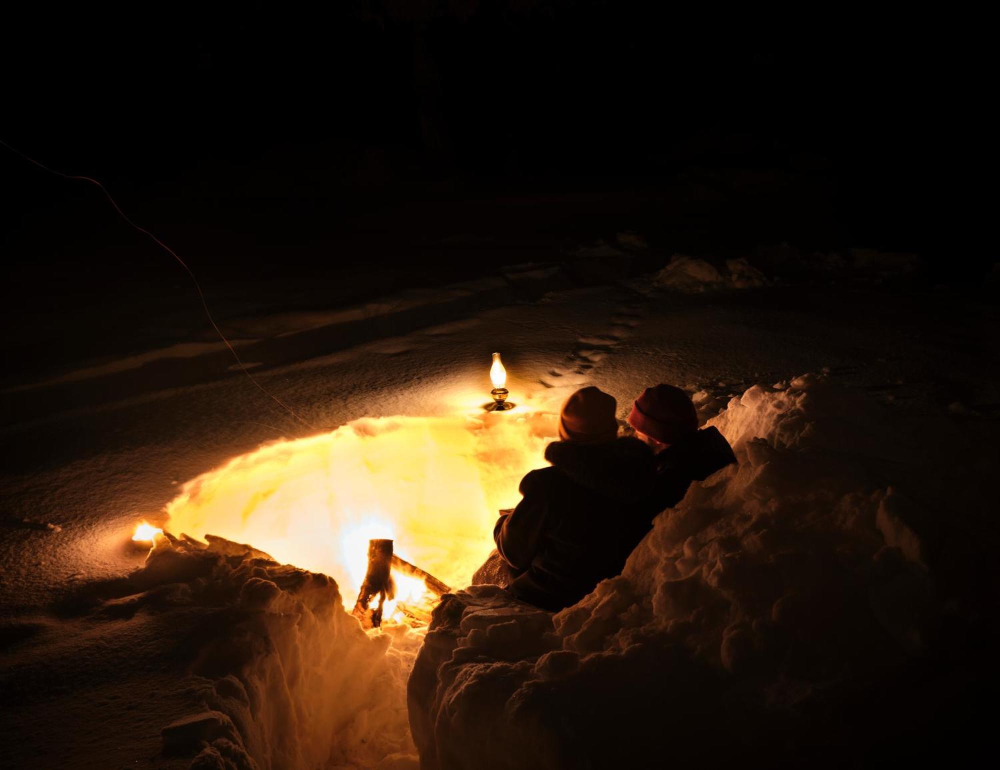 Отель Langforsen Glamping & Lapland Experience Lapptrask Экстерьер фото